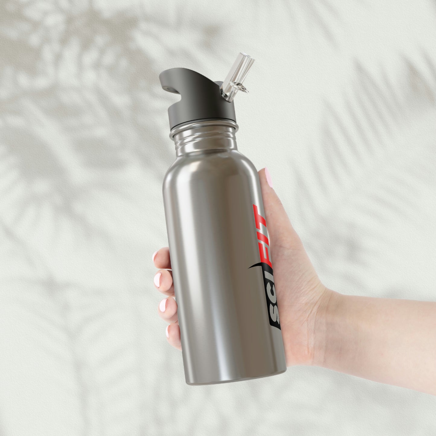 Stainless Steel Water Bottle With Straw