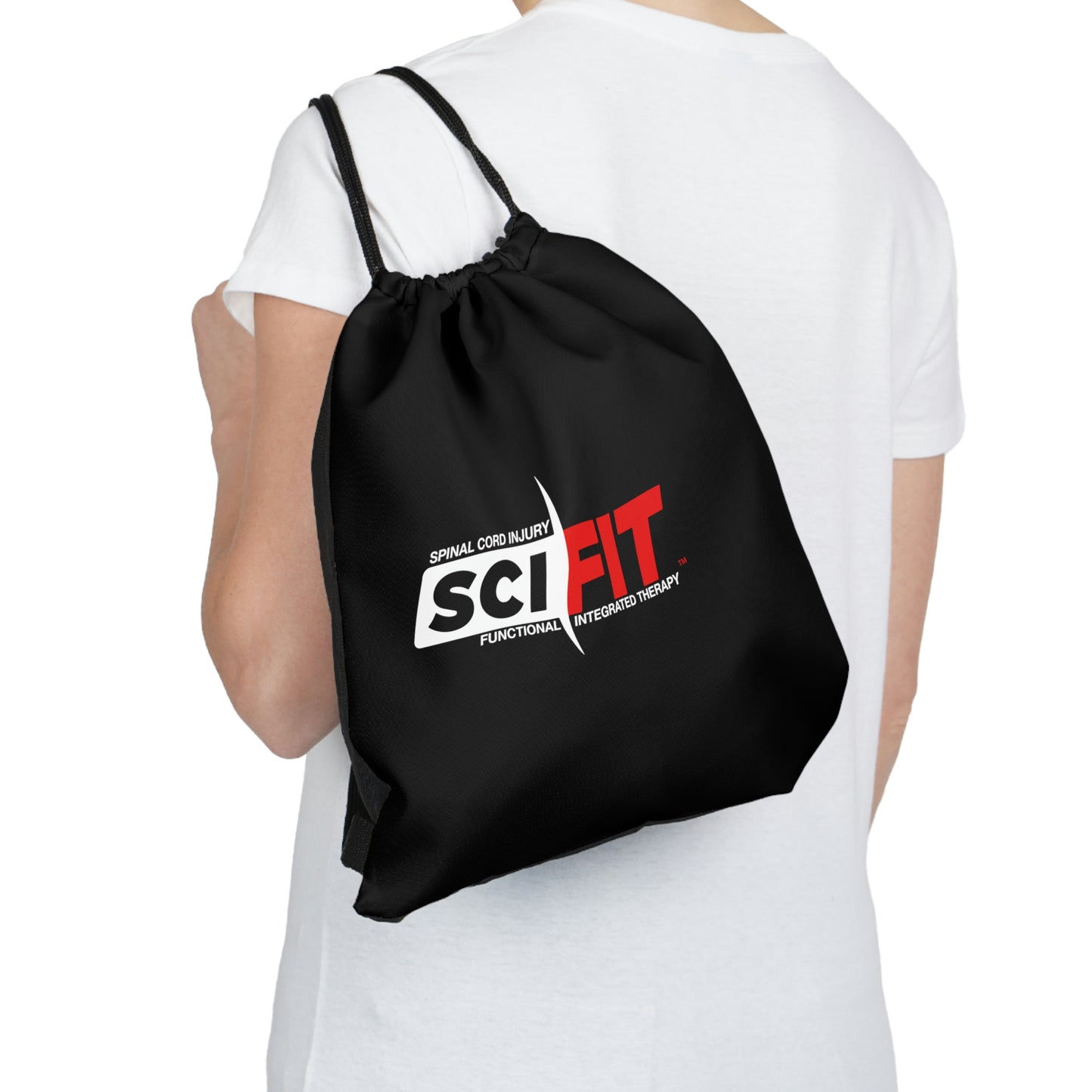 SCI-FIT Logo Drawstring Bag